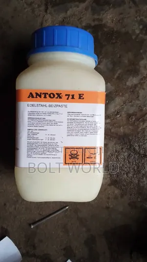 Antox71e Plus for Cleaning of Stainless Steel