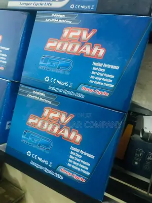 2.4kwh 200ah Lithium Ion Phosphate Battery