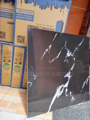 Black Polish Floor Tiles