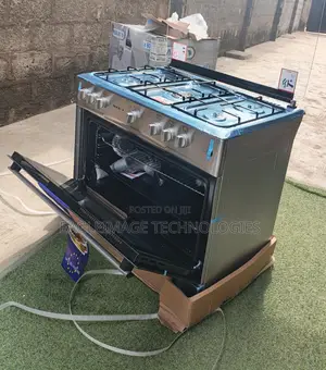 Maxi 90*60 Standing Gas Range (5 Burners, 110l)