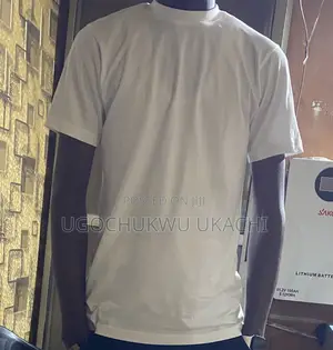 Plain White Roundneck Tshirt