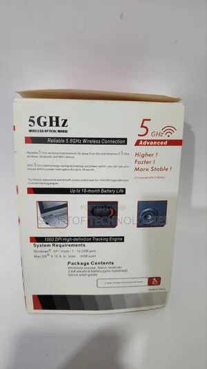 Hp 5ghz Wireless Optical Mouse
