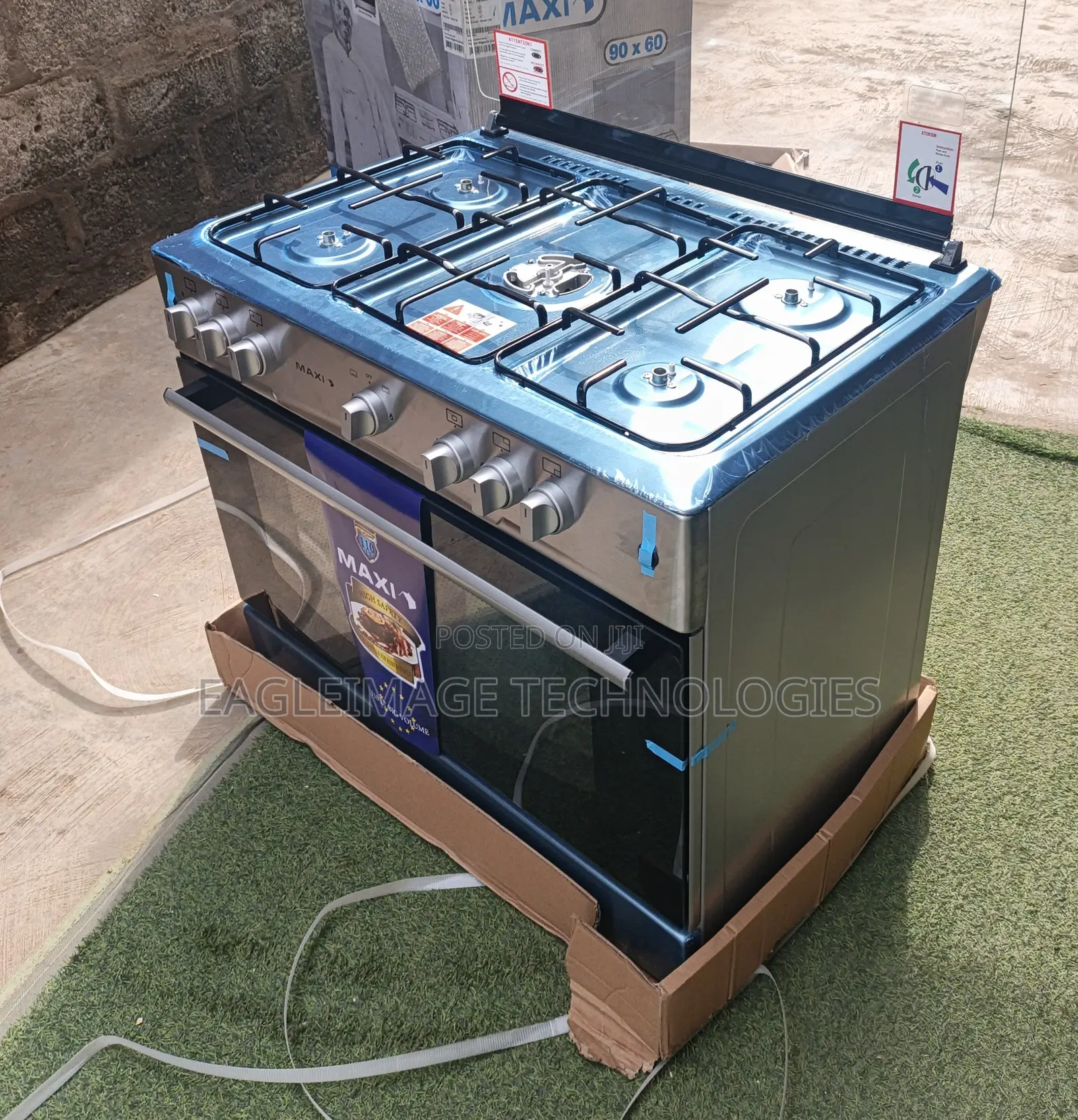 Festive Special: Maxi 5-Burner 90x60 Big Volume