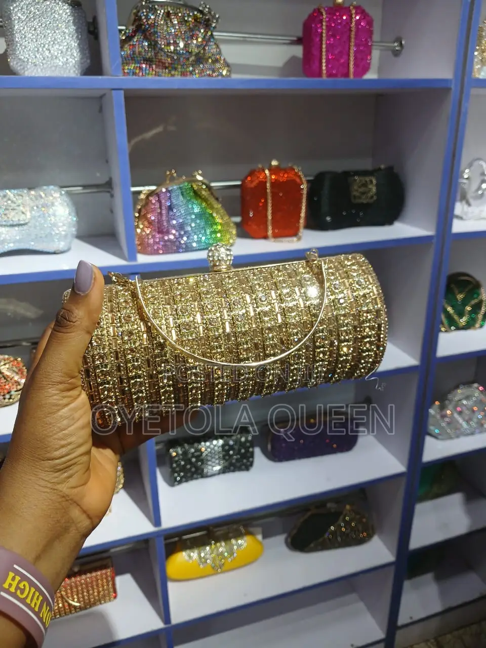 High Quality Gold Clutches