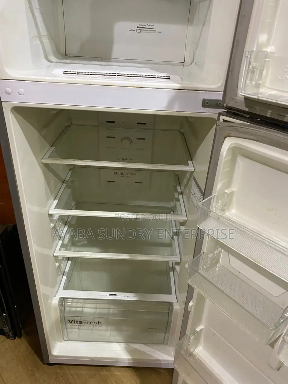 Used Double Door Standing Refrigerator