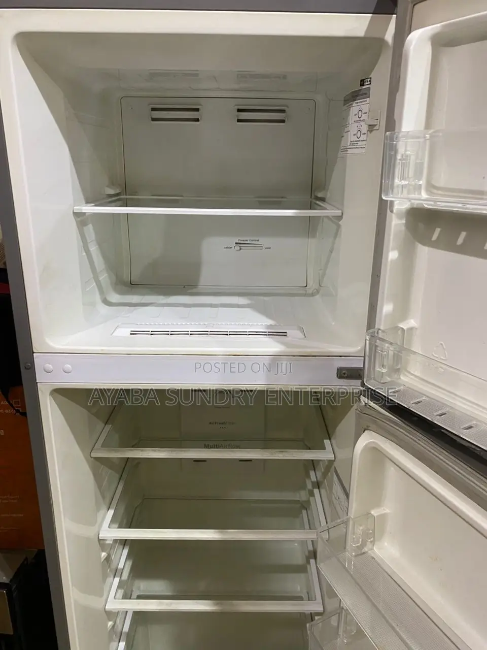 Used Double Door Standing Refrigerator