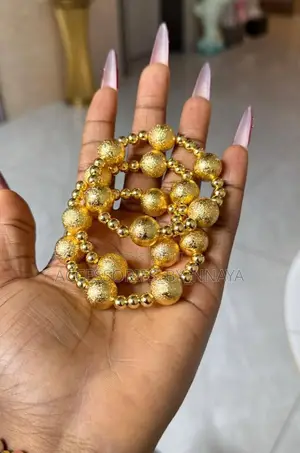 Chunky Gold Beads