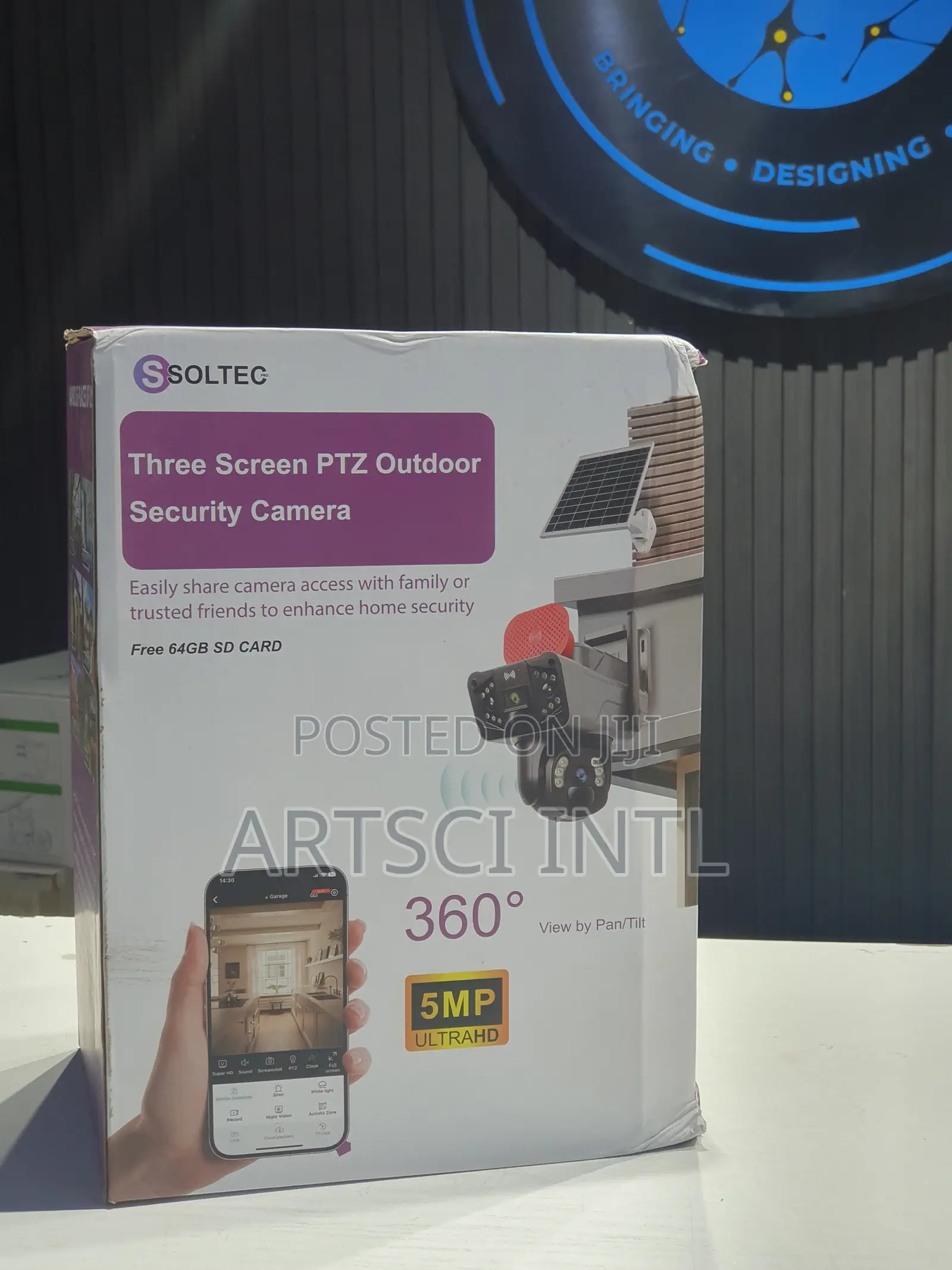 Soltech Sm75 4g Solar Camera 5mp