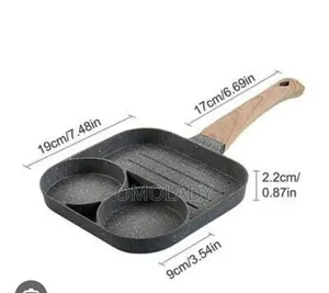 3 Hole Non Stick Frying Pan