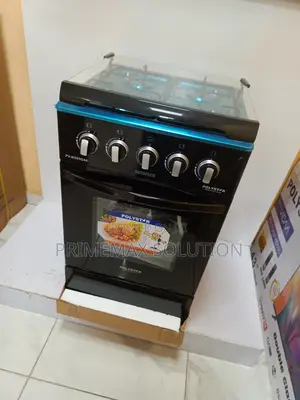 Modern Kitchen Essential: Polystar 4 Burner Free Standing Cooker