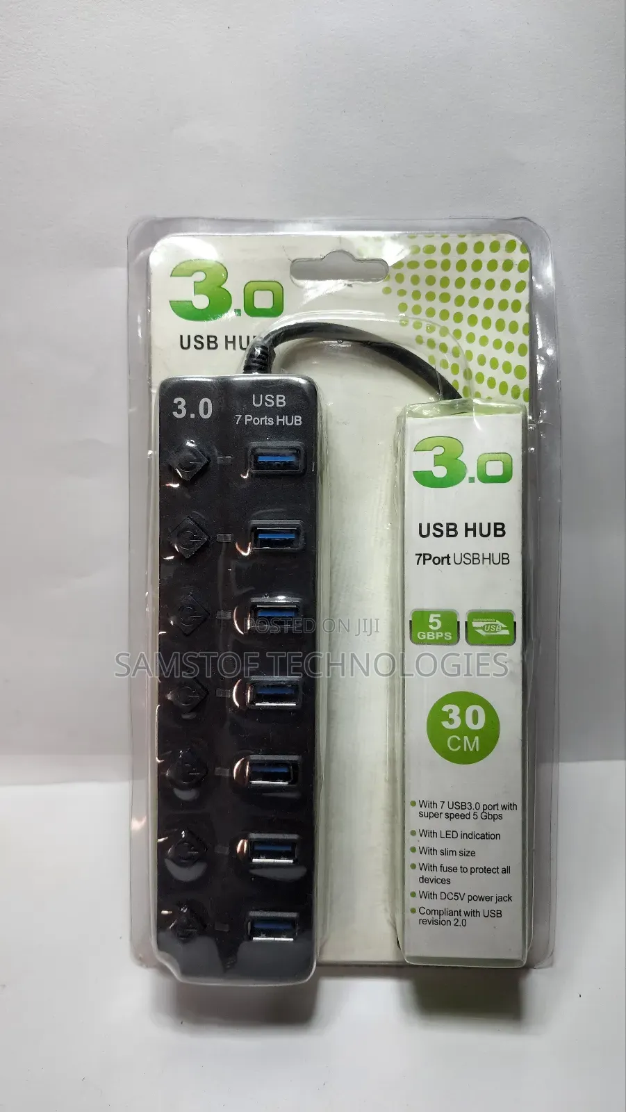 7 Port 3.0 Usb Hub