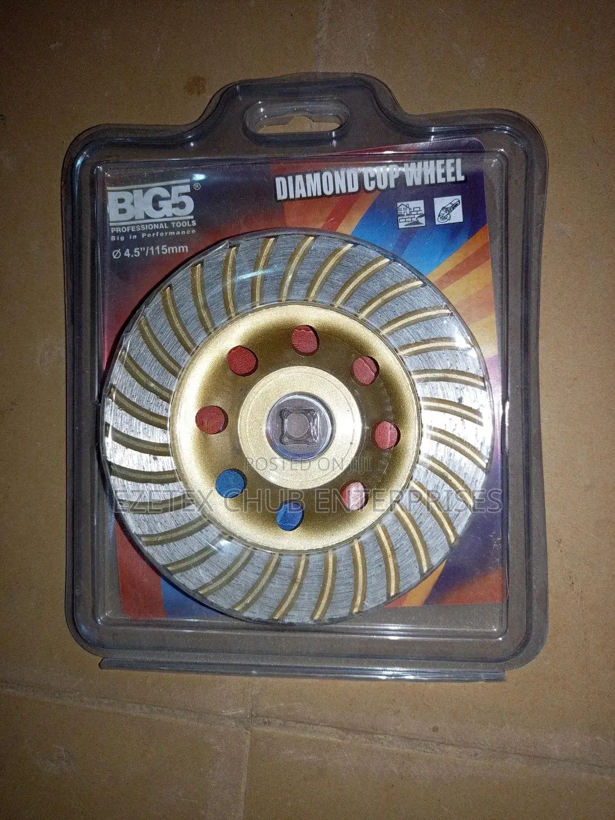 Diamond Cutting And Filling Disc