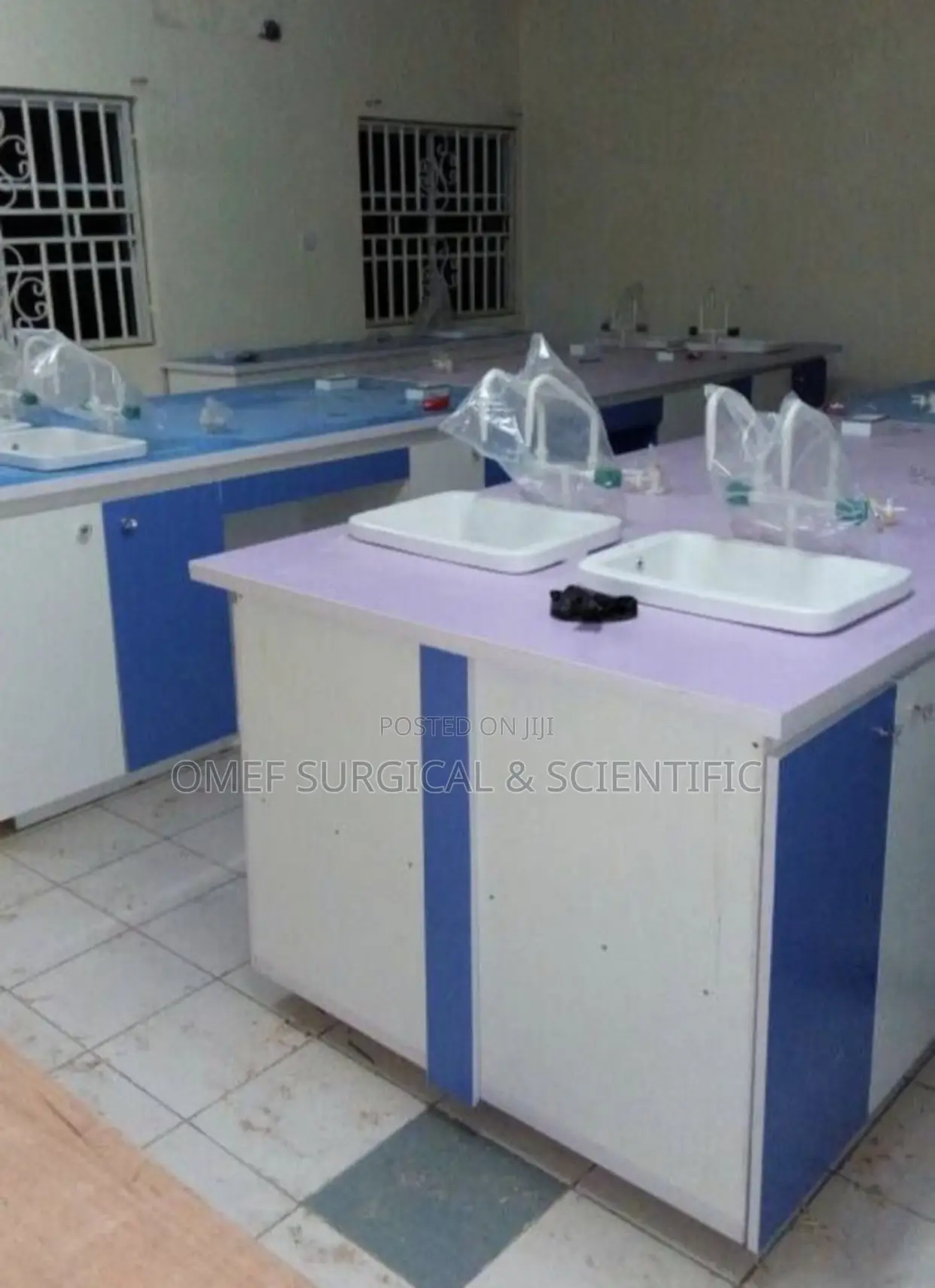 Science Laboratory Setup