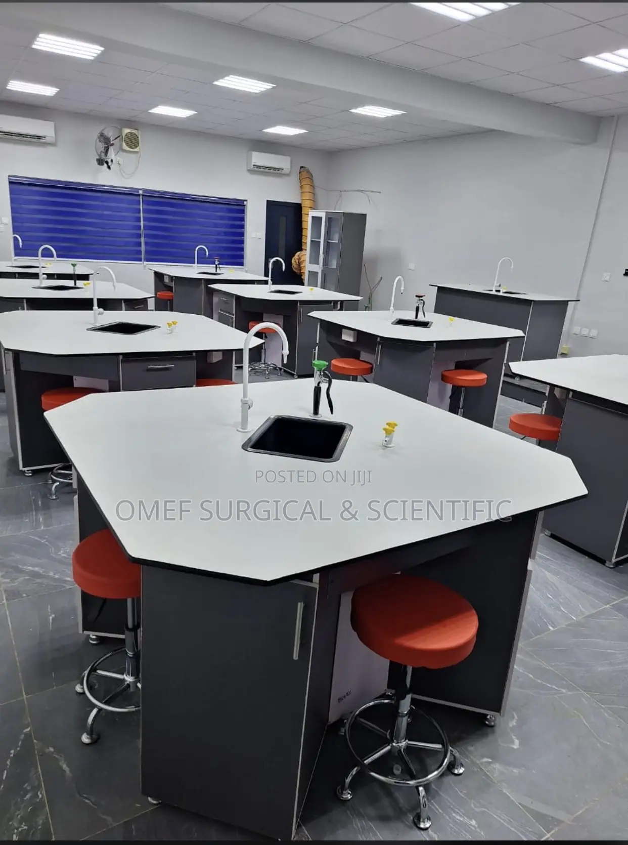 Science Laboratory Setup