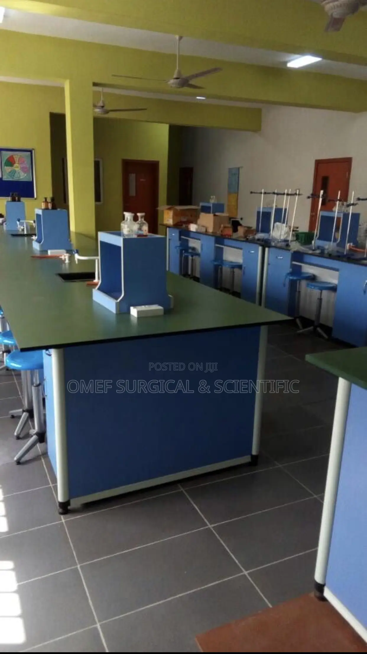 Science Laboratory Setup