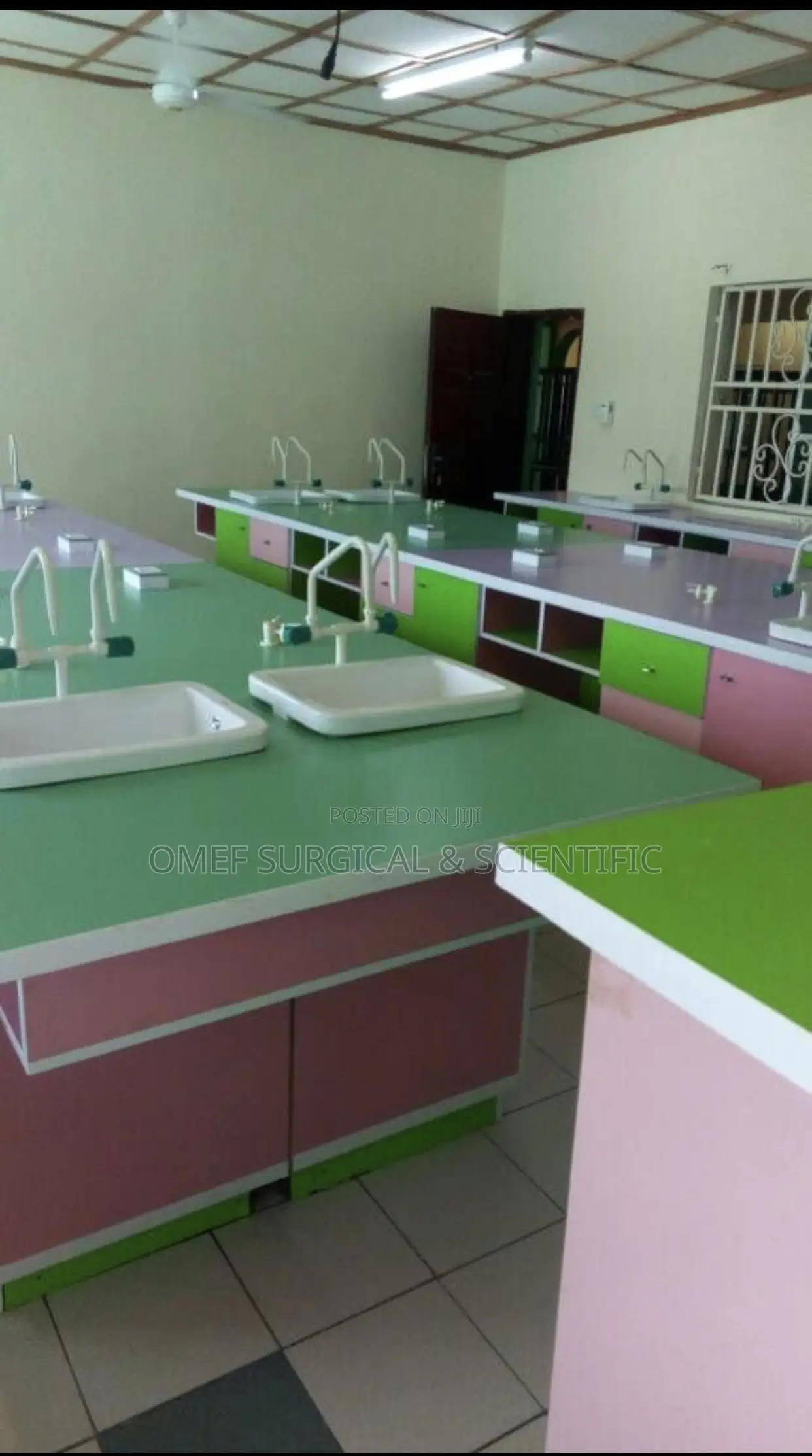 Science Laboratory Setup