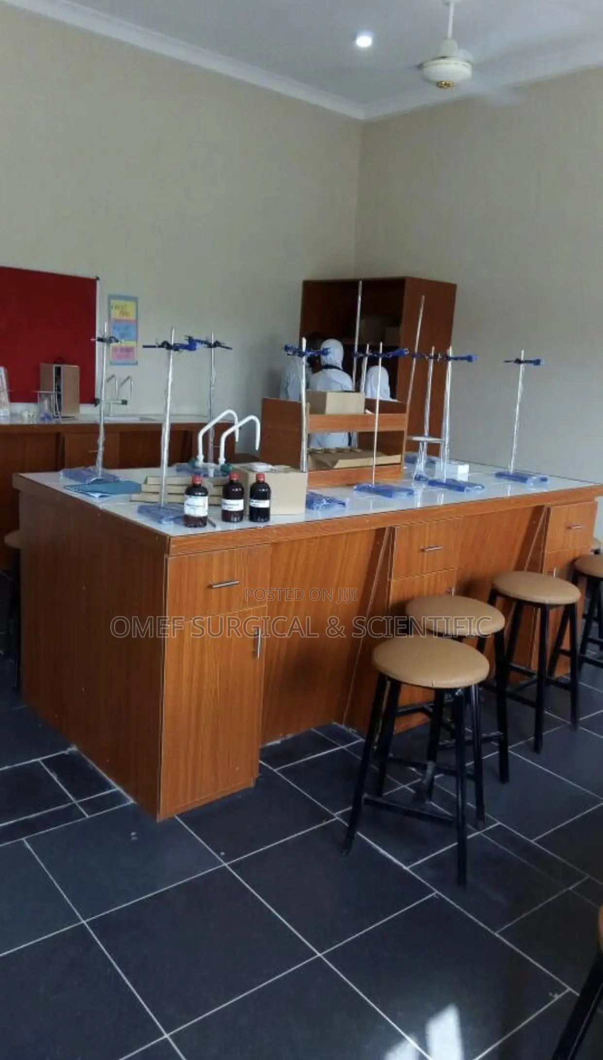 Science Laboratory Setup