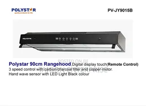 90cm Rangehood Digital Display Touch