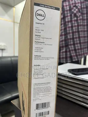 New Laptop Dell Inspiron 14 7440 2-in-1 16GB Intel Core i5 SSD 512GB