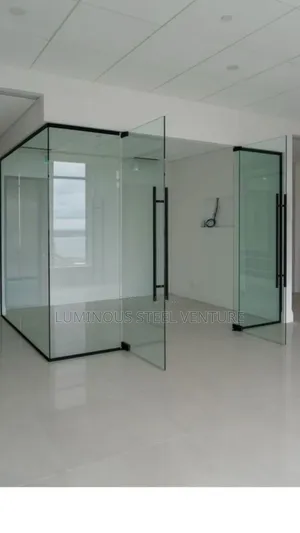10m Tampered Glass Built With Black Interior 304 Sus Black Accesserios