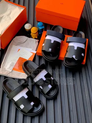 Hermes Luxury Palm Slippers