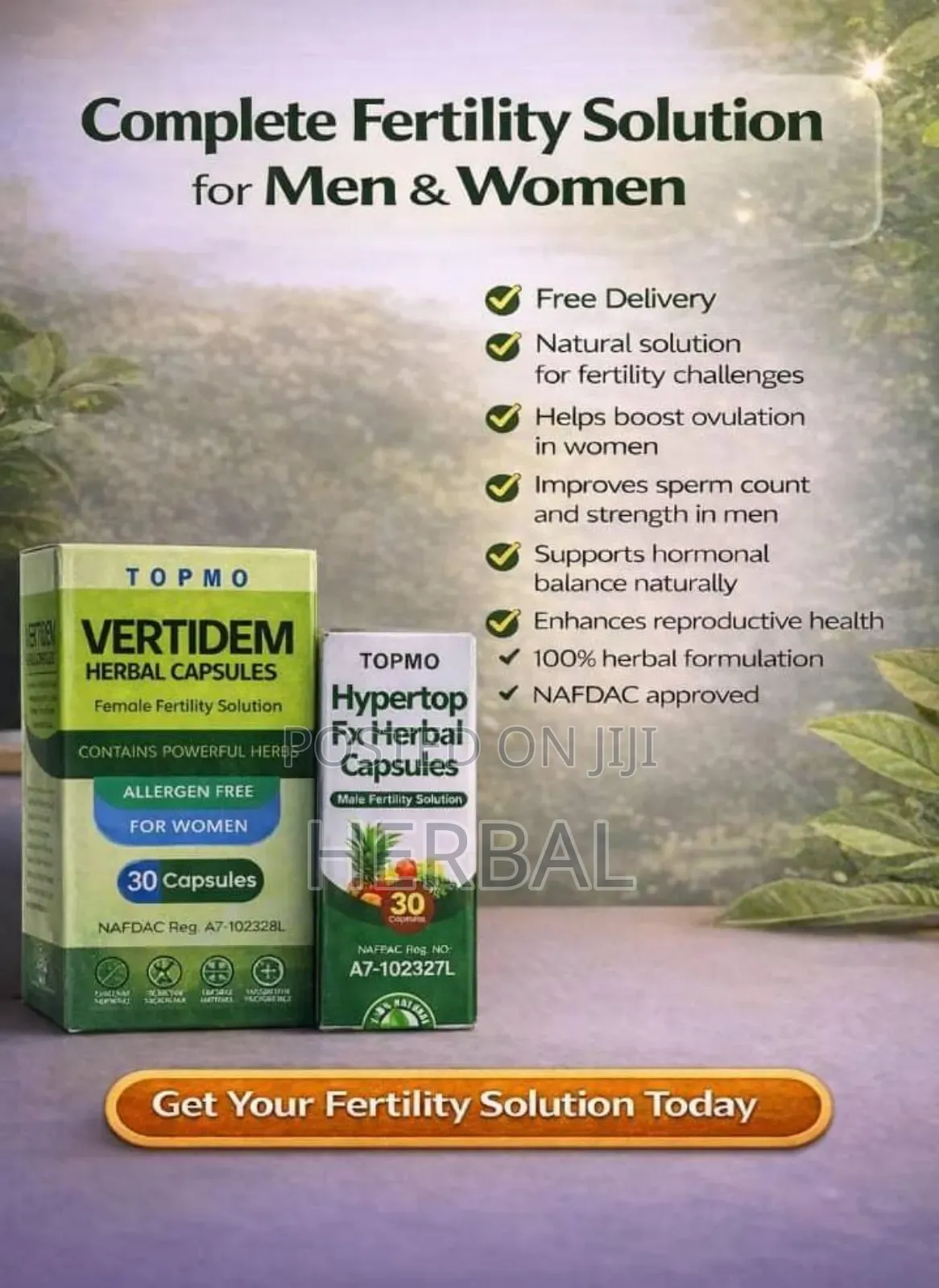 Hypertop Vertidem Herbal Capsules