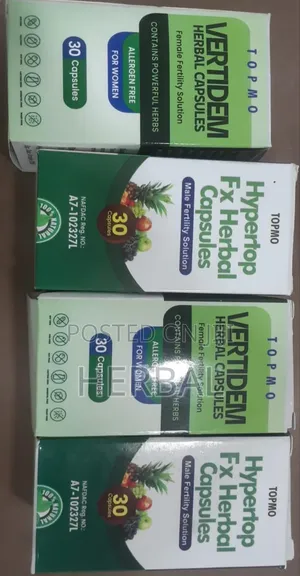 Hypertop Vertidem Herbal Capsules