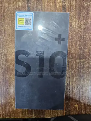 New Samsung Galaxy S10 Plus 128 GB Blue
