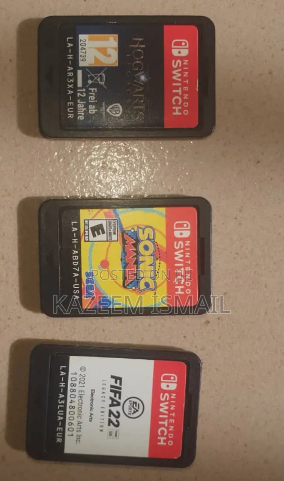 Nintendo Switch Cartridges