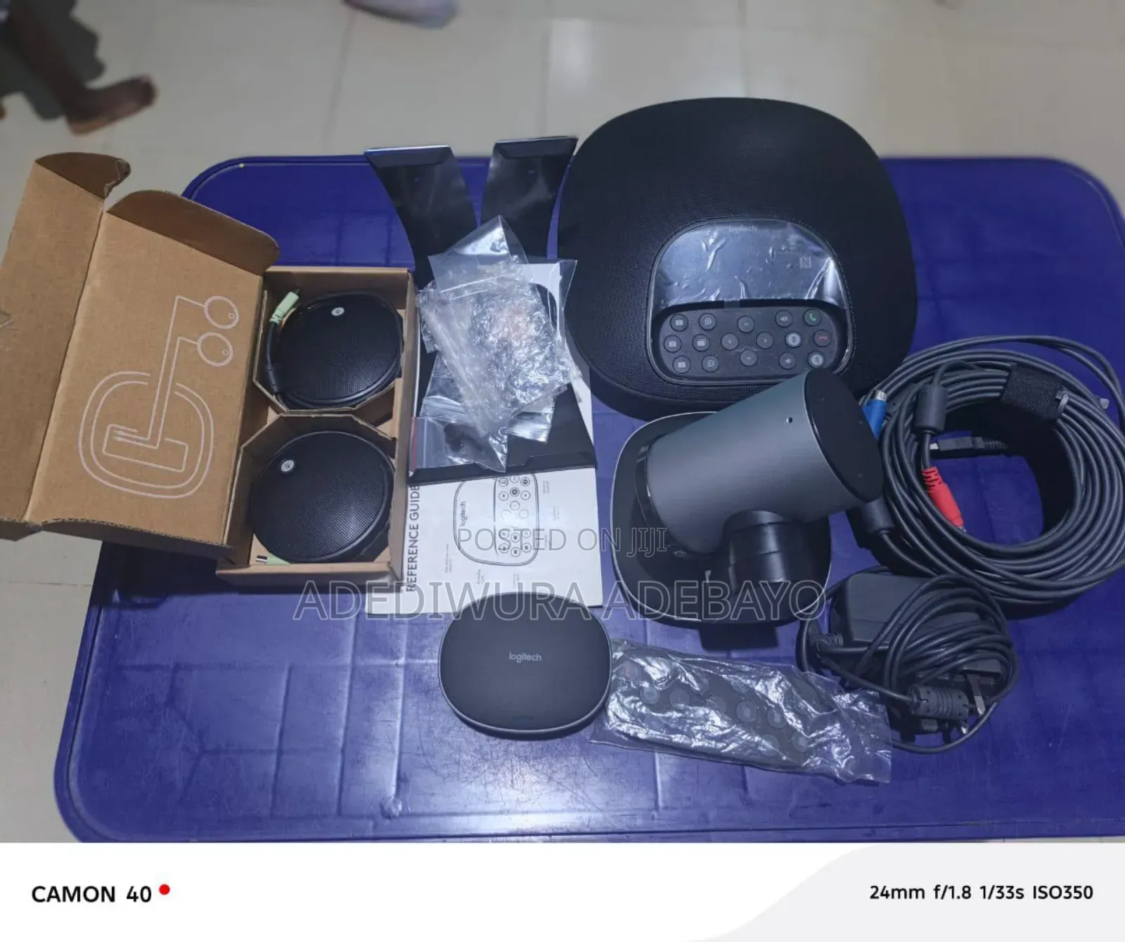 Logitech Group Microphones, Speaker, Camera for Conferencing