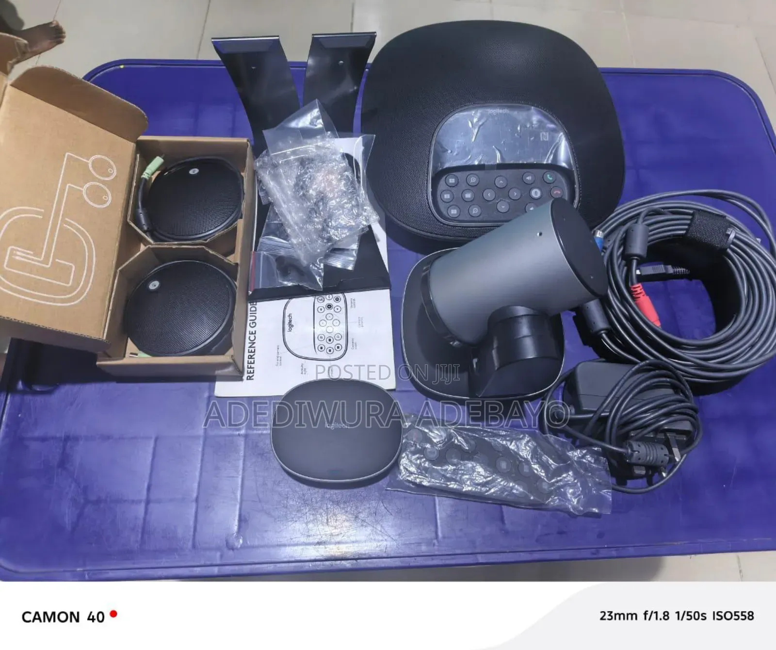 Logitech Group Microphones, Speaker, Camera for Conferencing