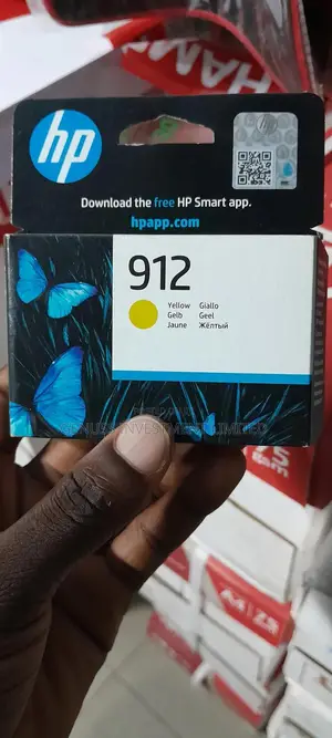 Hp 912 Original Yellow Ink