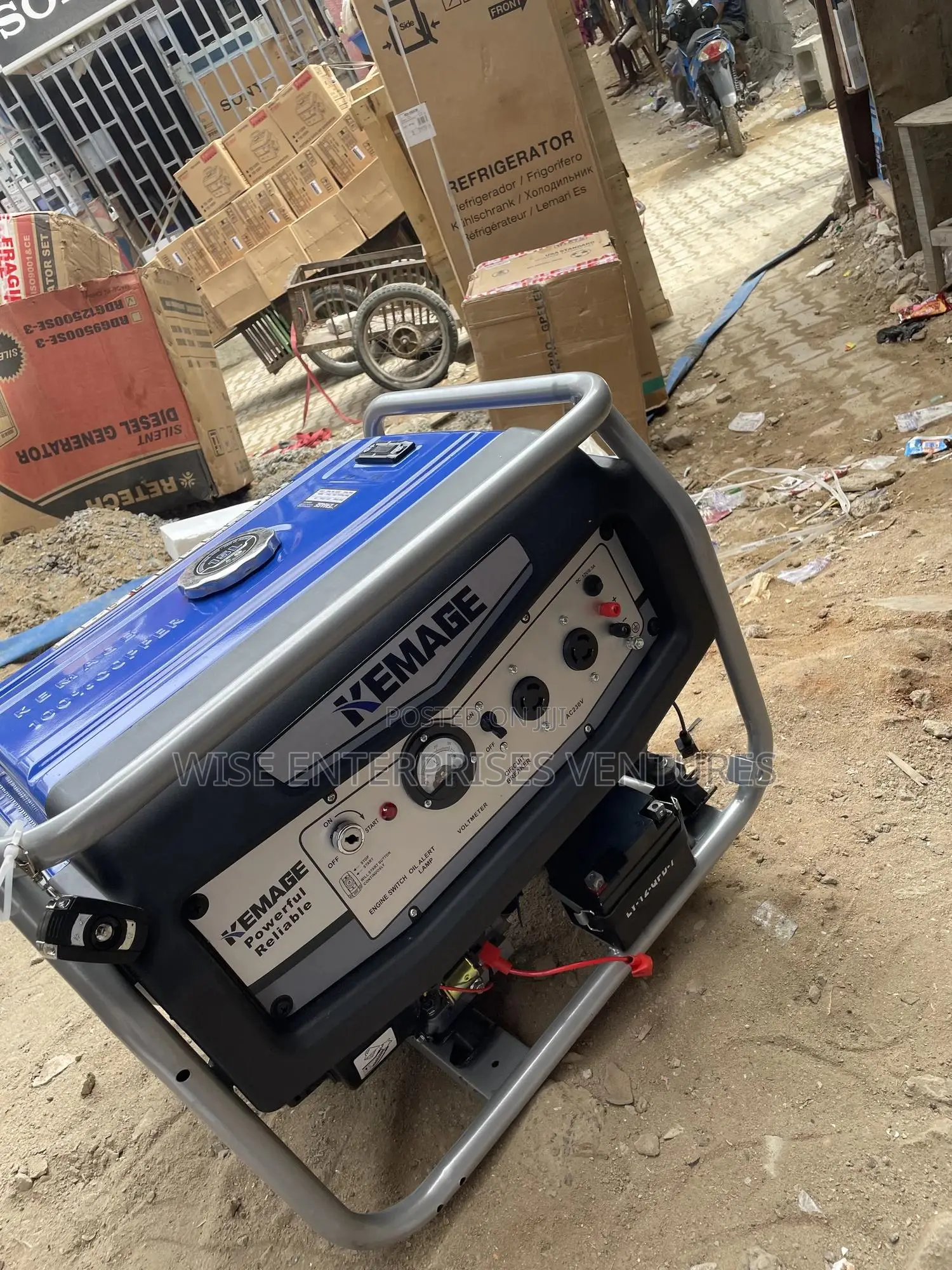 Kemage 5800e2r 5.5kva (100% Copper Coil) Remote Control