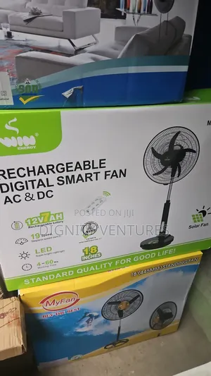 Rechargeable Solar Fan