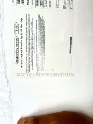 New Apple MacBook Pro 2023 M3 Max 16-inch 36GB Apple M3 Pro SSD 1T