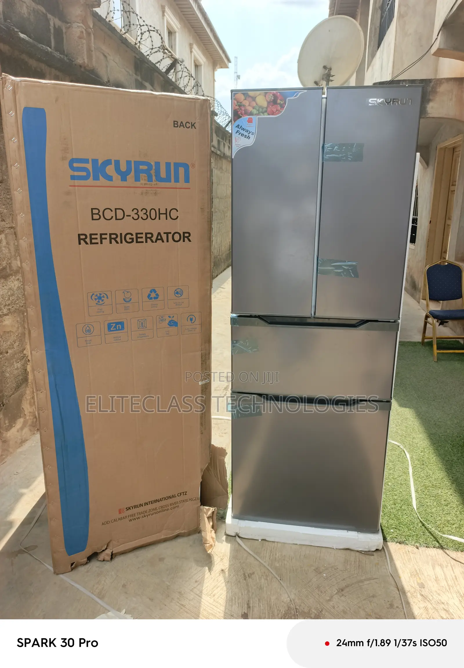 Skyrun BCD-330hc Refrigerator 300 Liters