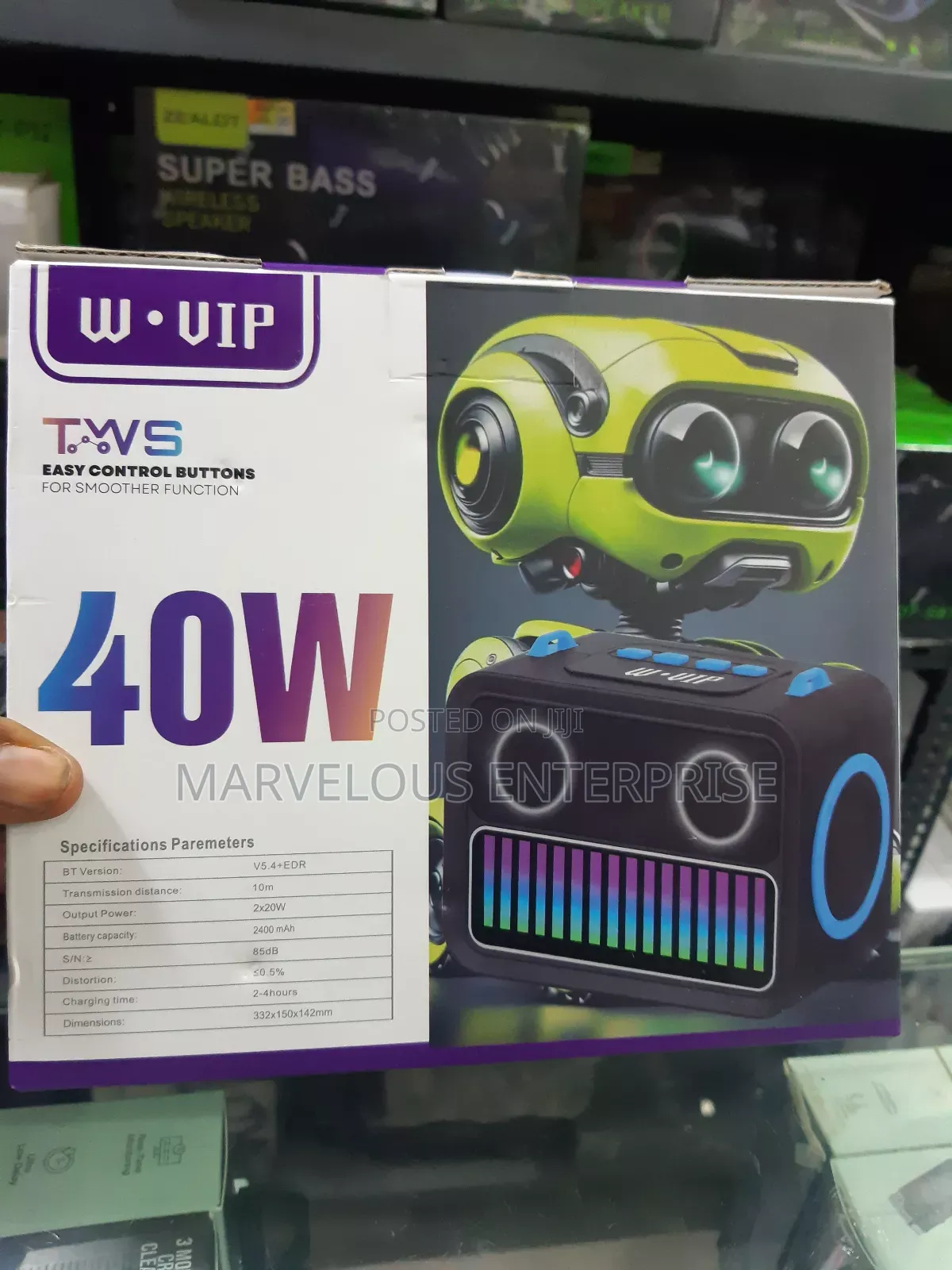 W .Vip TWS East Control Button for Smoother Function.
