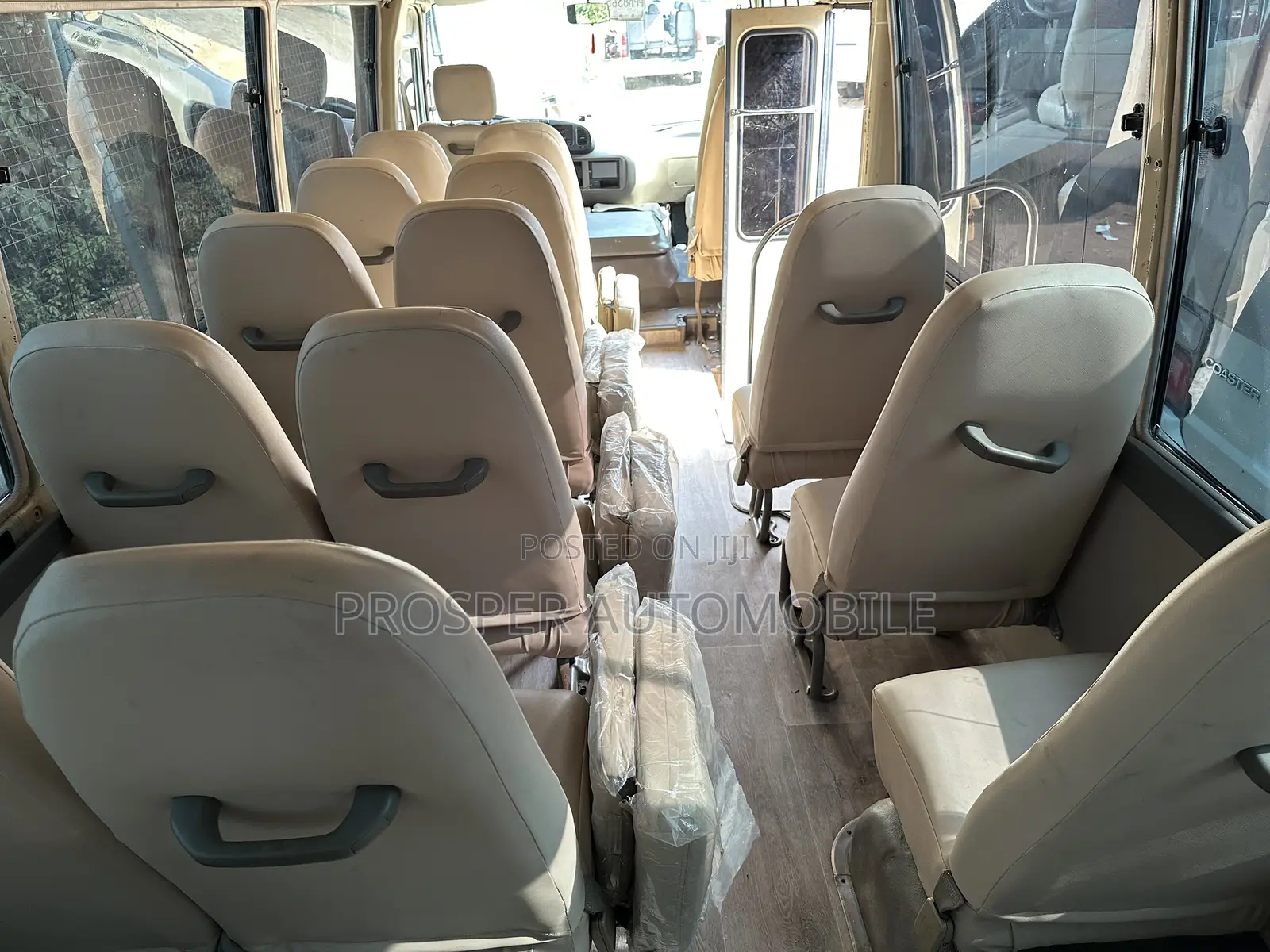 Toyota Coaster 2017 Gold