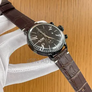 Gl-Tek Chronograph Leather Watch