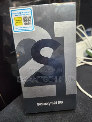 New Samsung Galaxy S21 5G 128 GB Purple