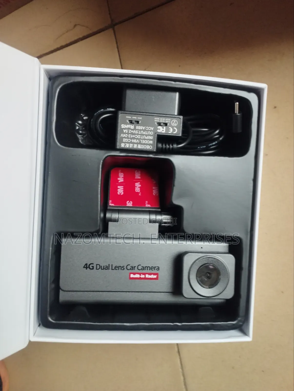 4g GPS Dashcam Dual Lens Camera