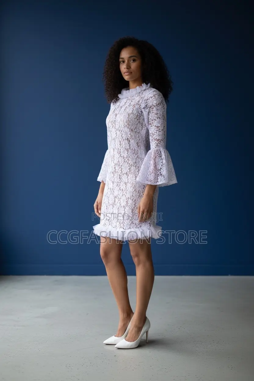White Lace Gown
