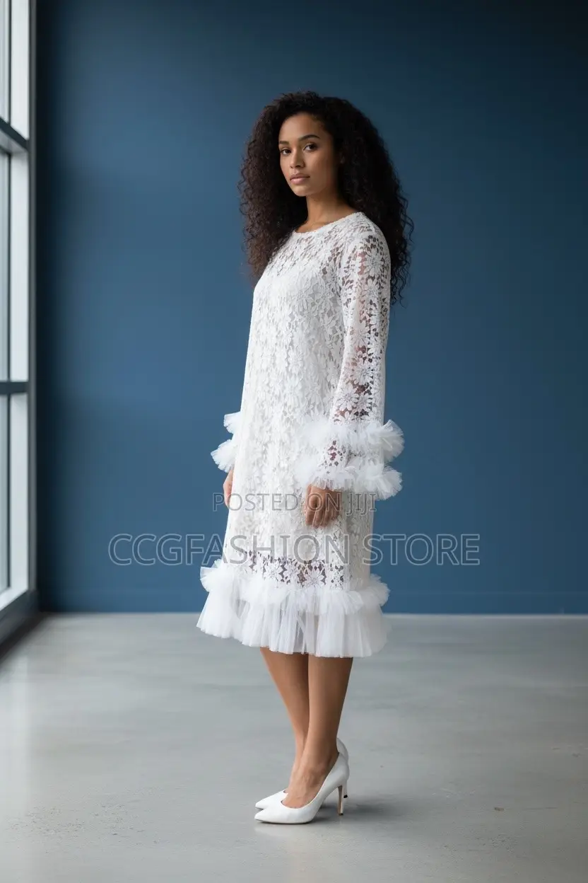 White Lace Gown