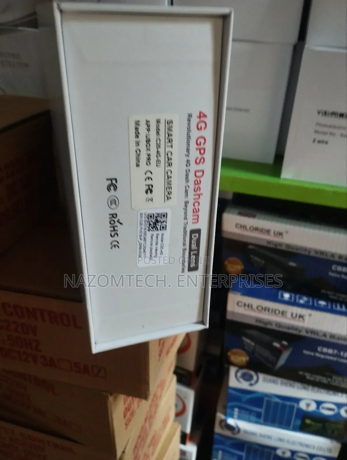 4g GPS Dashcam Dual Lens Camera