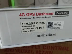4g GPS Dashcam Dual Lens Camera