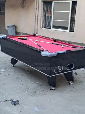 Local Authentic Black Marble Snooker With Accessories