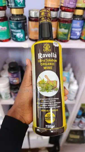 Ravella Ultra Solution Organic Wine (750ml) – Herbal Wellness Drink