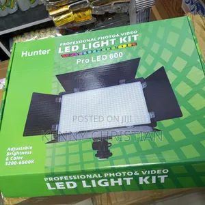 Led 600 Light With Stand Professional Lighting Kits