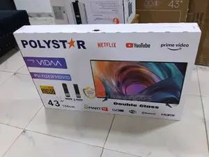 Enjoy Streaming on Polystar 43-Inch Smart Tv Pv-Tg43fhdvid