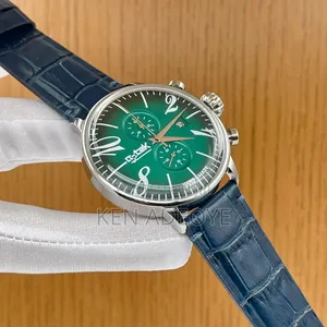 Gl-Tek Chronograph Leather Watch